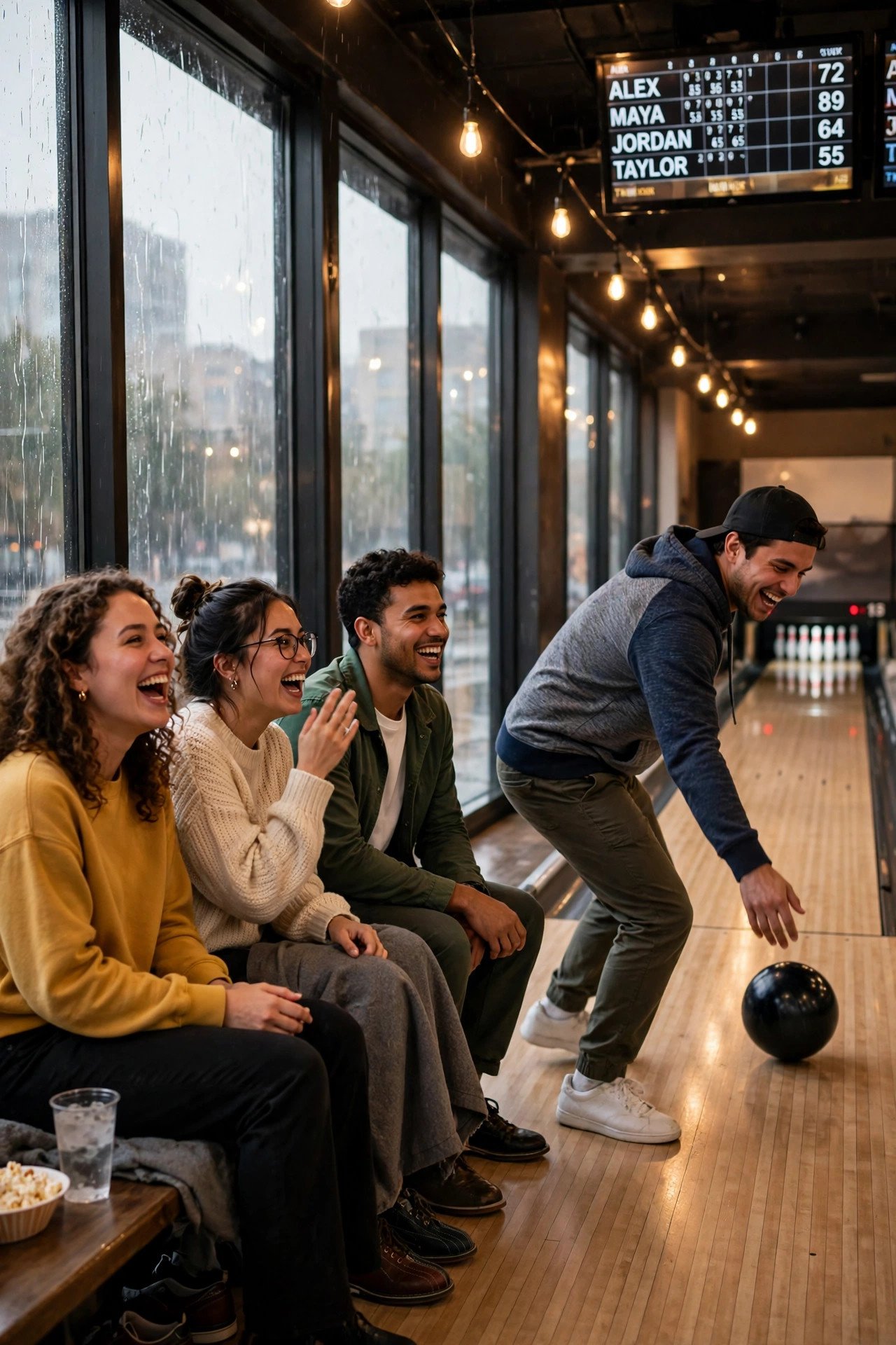 Bachelor party itinerary idea: Plan a Rain Backup Block