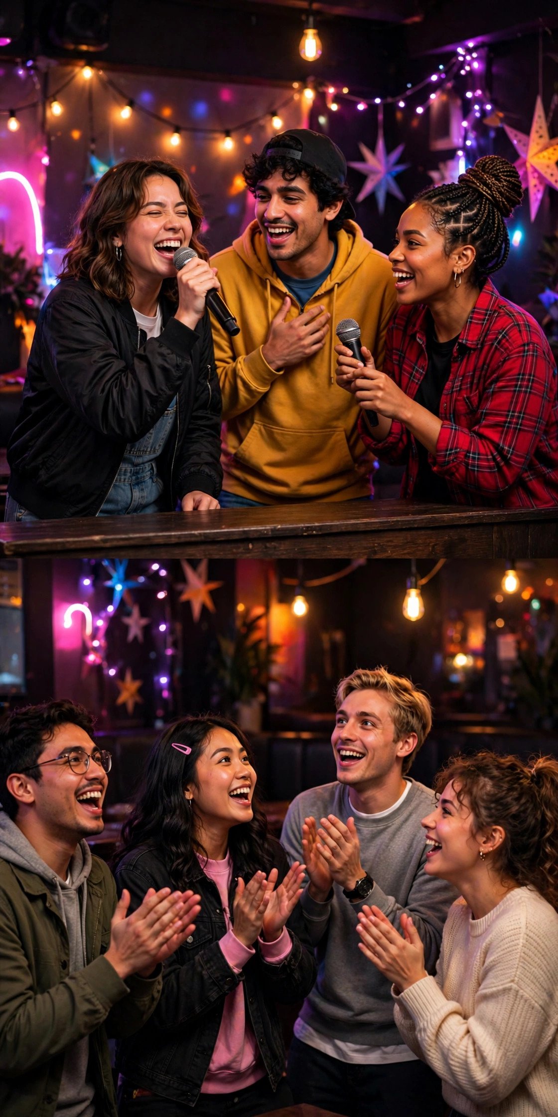 Joint bachelor bachelorette idea: Karaoke Showdown