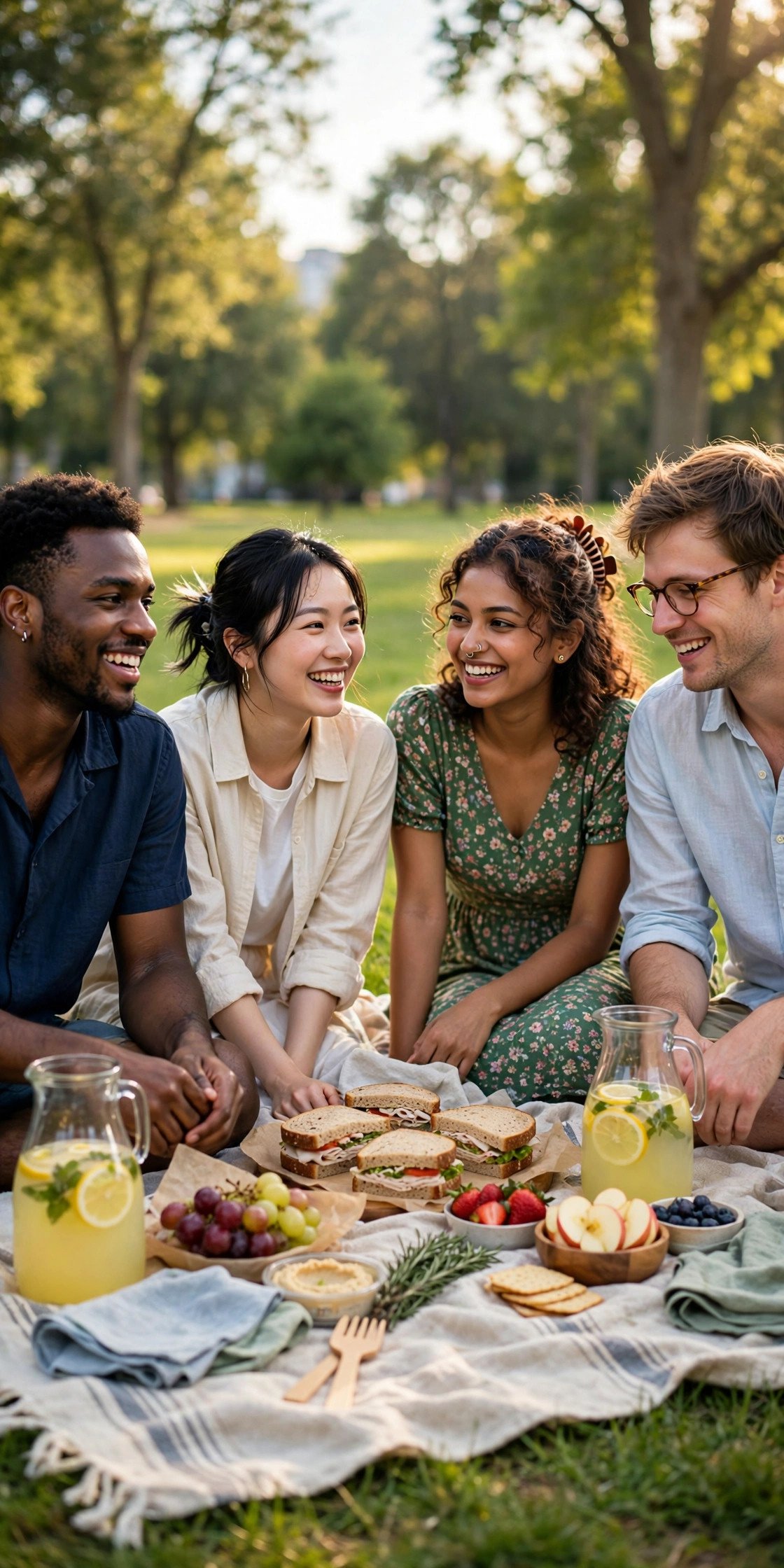 Joint bachelor bachelorette idea: Picnic in the Park