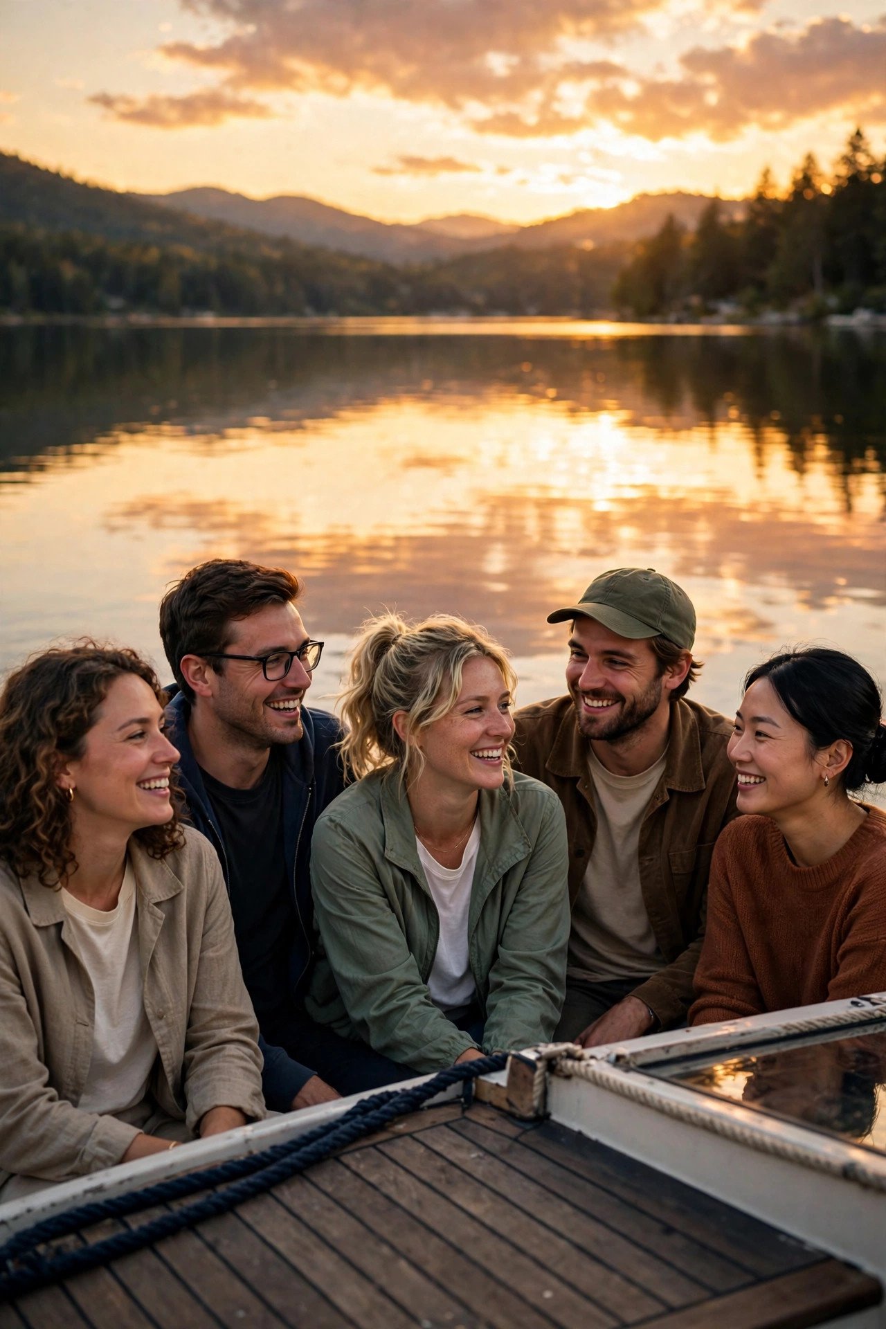 Joint bachelor bachelorette idea: Sunset Boat Ride