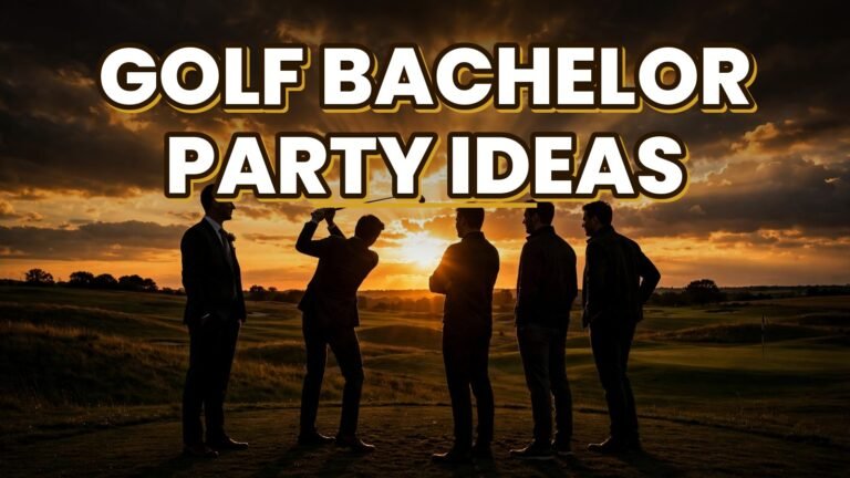 Golf Bachelor Party Ideas (2027)