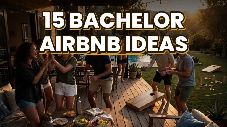 15 Bachelor Airbnb Ideas (2027)