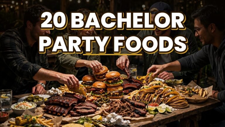 20 Bachelor Party Foods (2027)