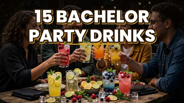 15 Bachelor Party Drinks (2027)