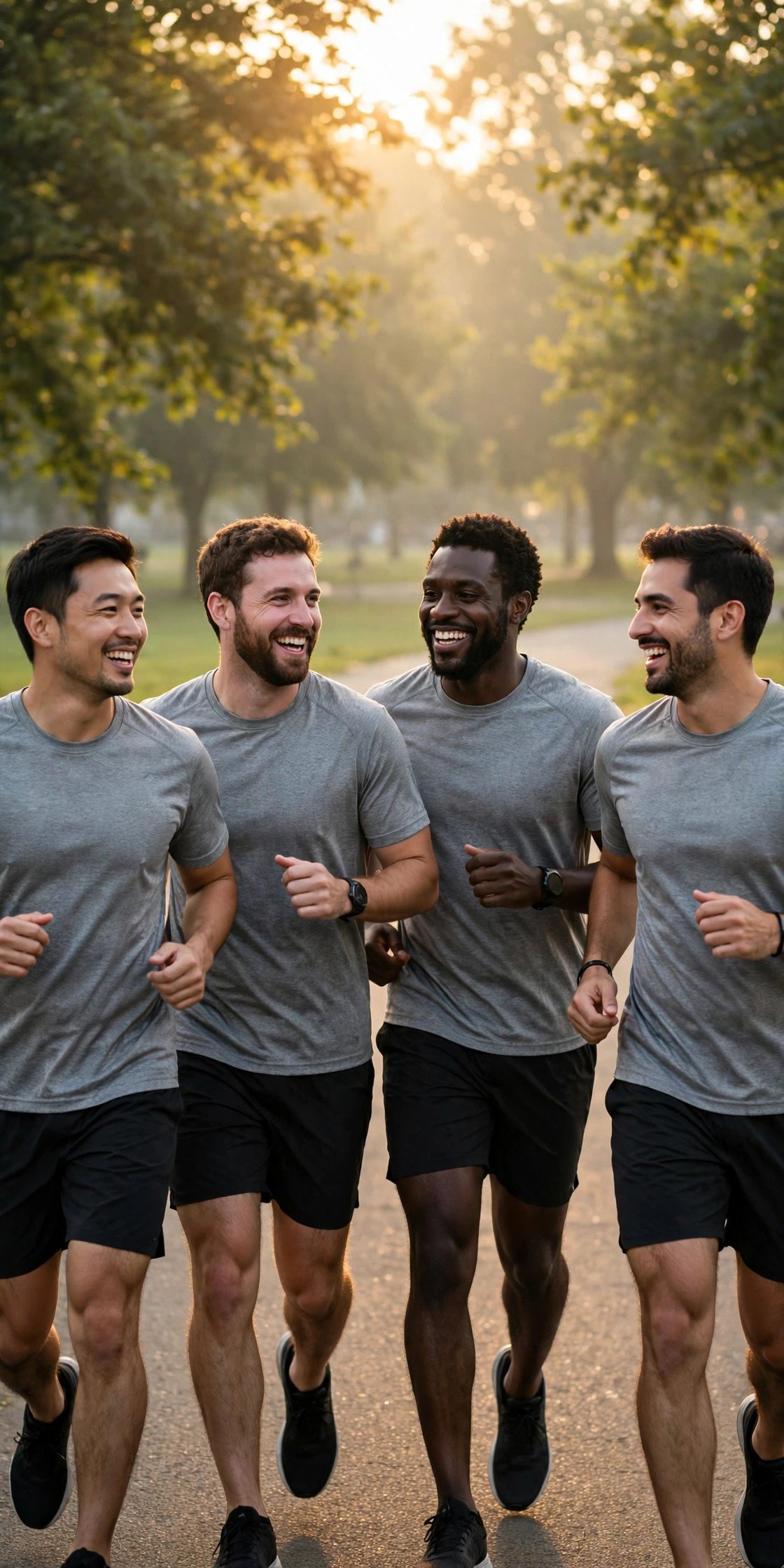 Morning 5K Fun Run — sports-themed bachelor party game day with friends