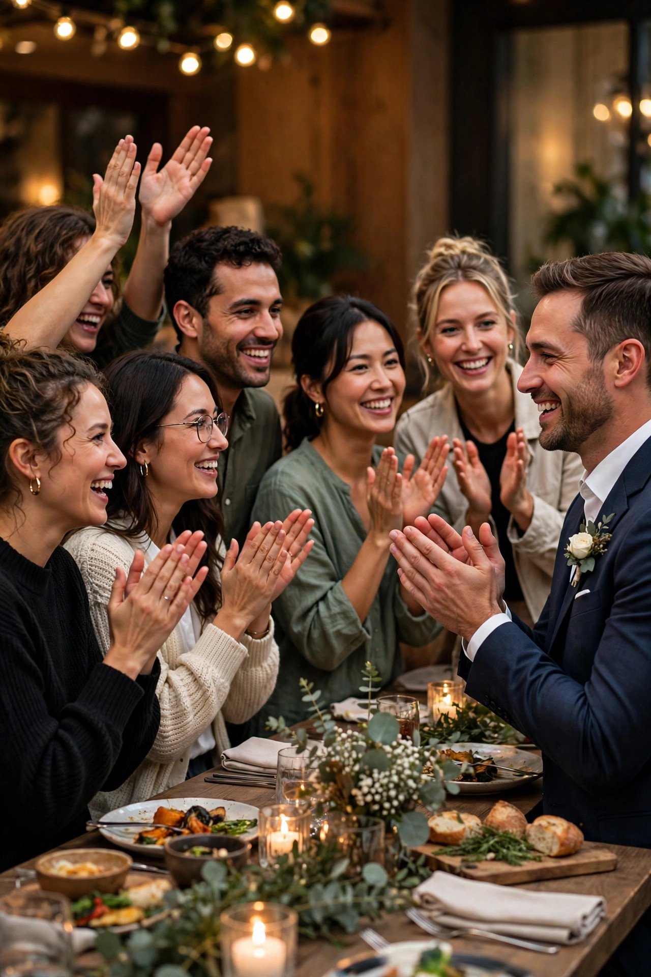 The Group Toast Speech — bachelor party idea from 15 Best Man Party Speeches (2027)