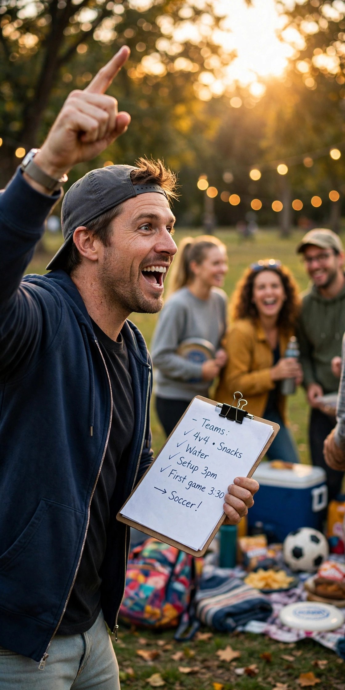 The Activity Captain — bachelor party idea from Bachelor Planning Roles (2027)