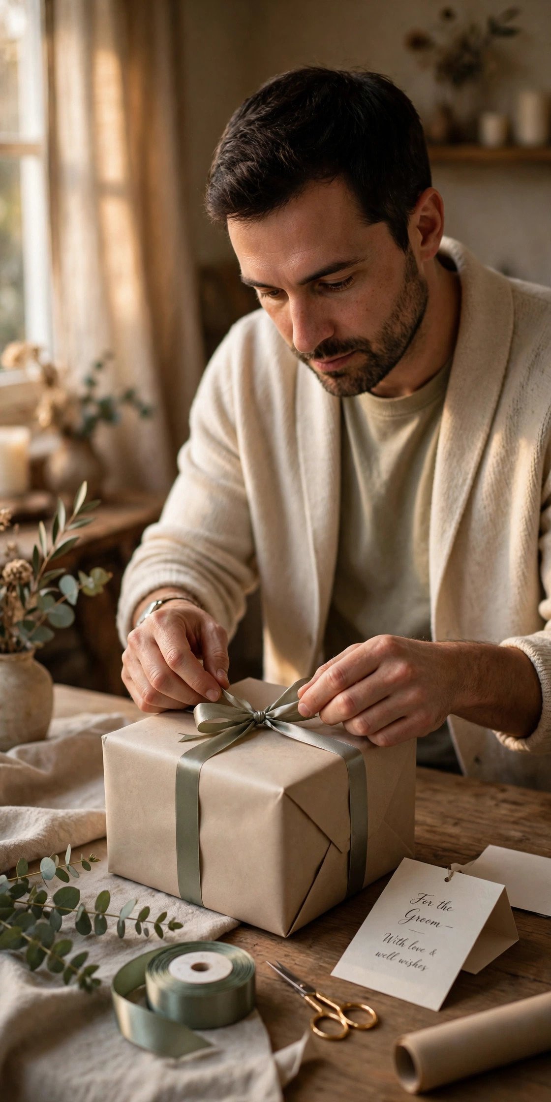 The Gift Coordinator — bachelor party idea from Bachelor Planning Roles (2027)