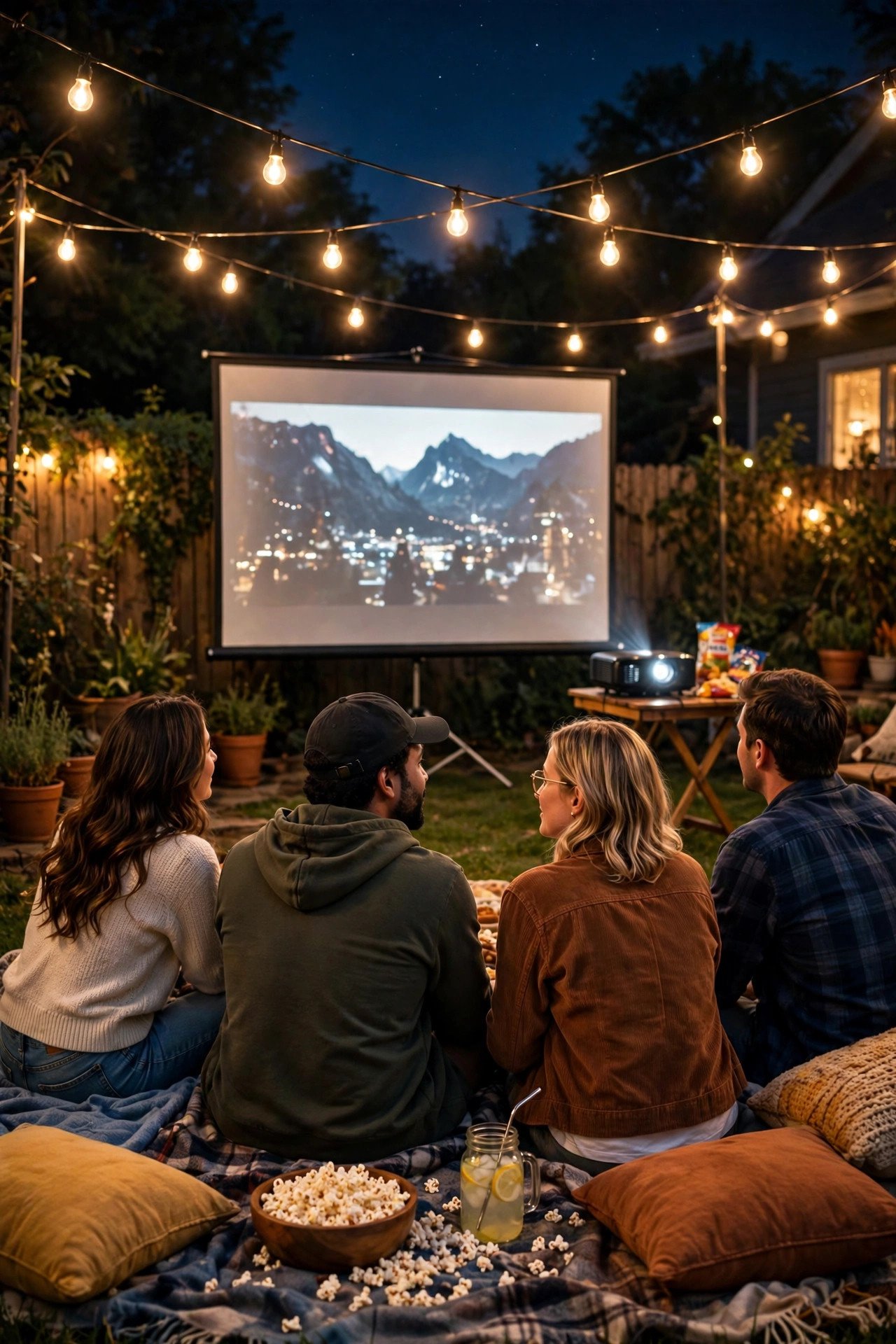 Movie Marathon Under Stars — bachelor party idea from Bachelor Party on a Budget (2027)