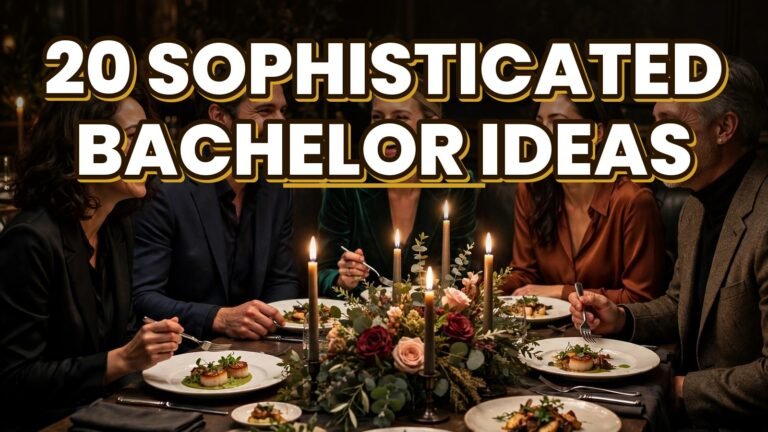 20 Sophisticated Bachelor Ideas (2027)