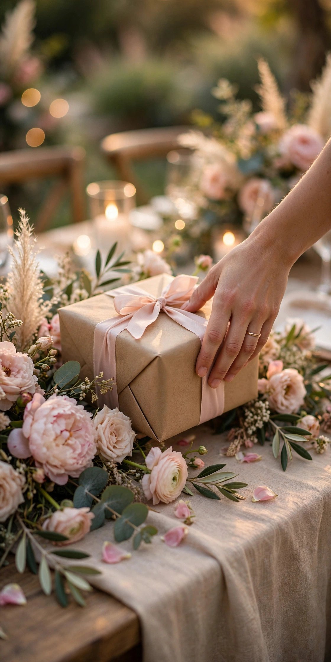 Give a Gift from the Registry or Cash — wedding guest etiquette illustration