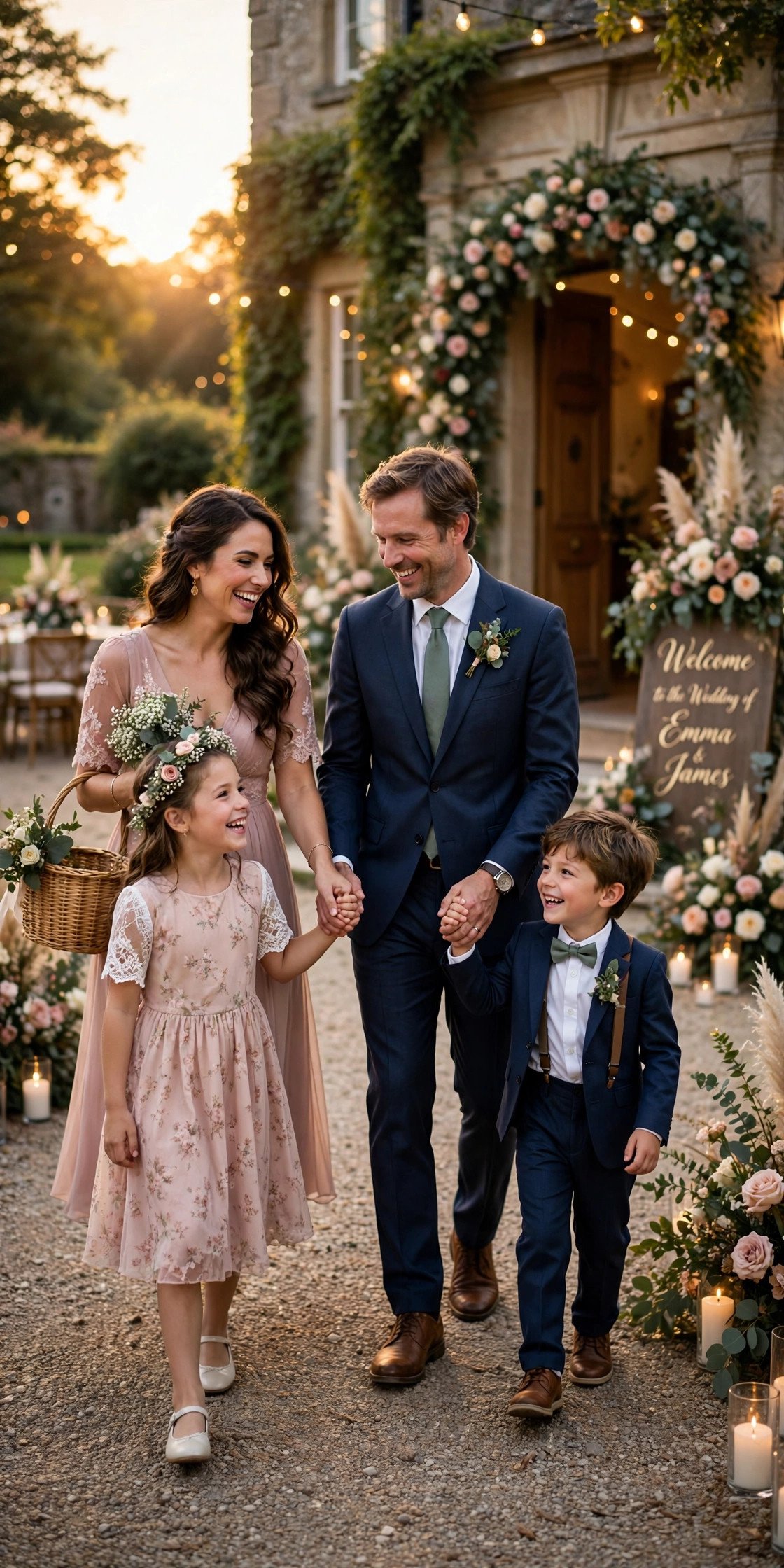 Decoding Kids' Invitations — wedding guests celebrating elegantly in 2027