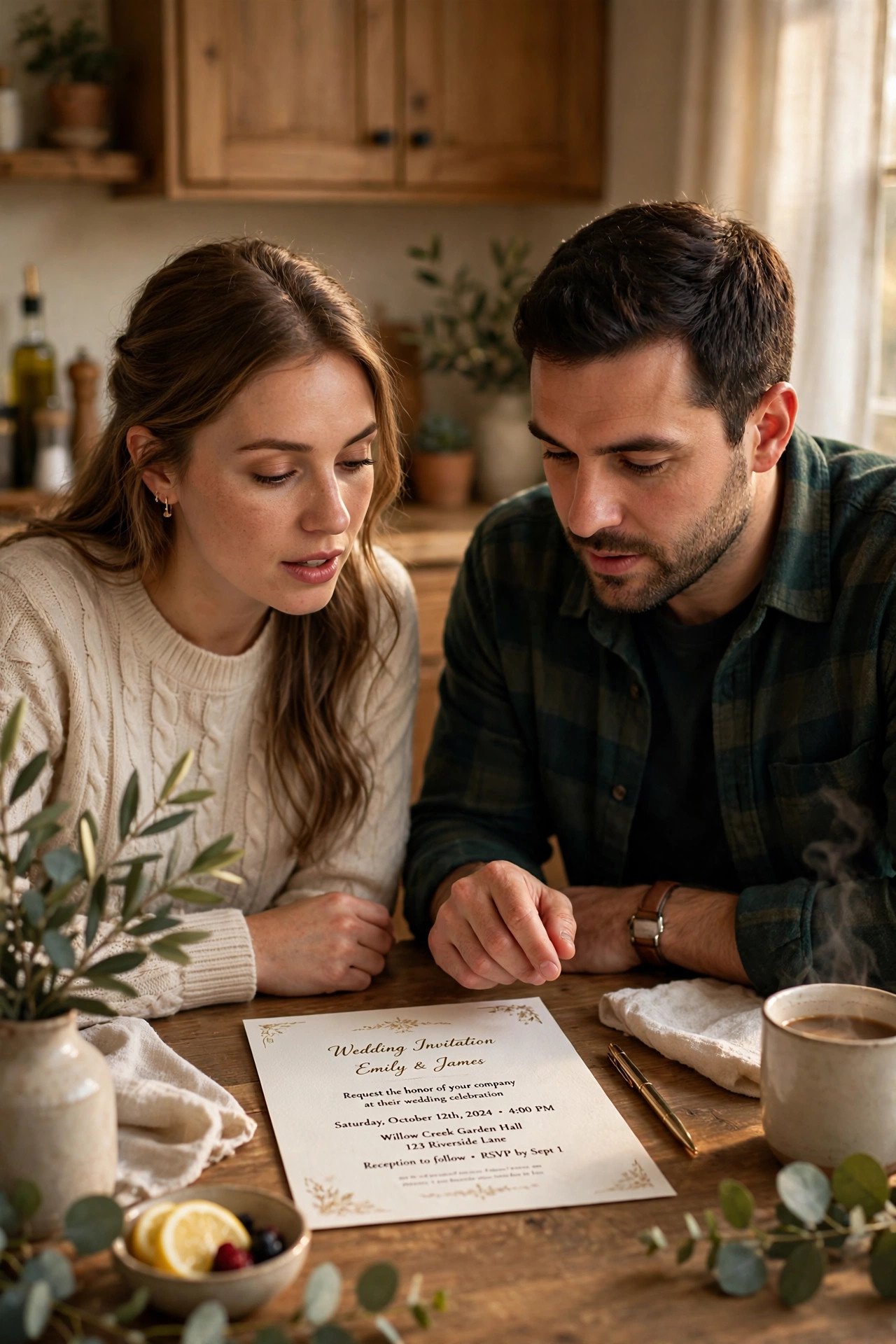 Step 3: Decide Promptly and Honestly — wedding guest etiquette illustration