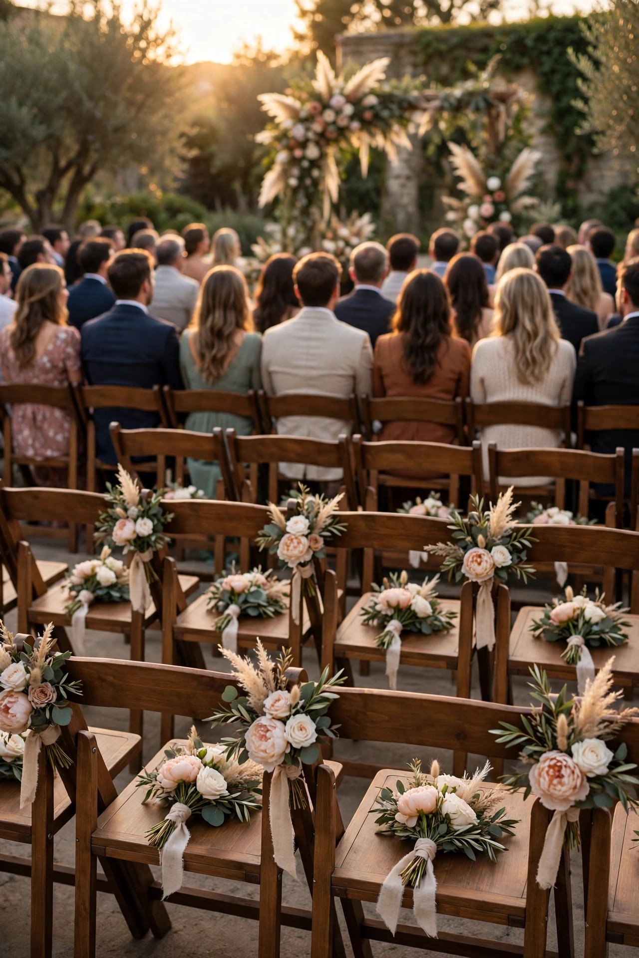 Wedding ceremony etiquette for guests — DON'T Sit in the First Two Rows
