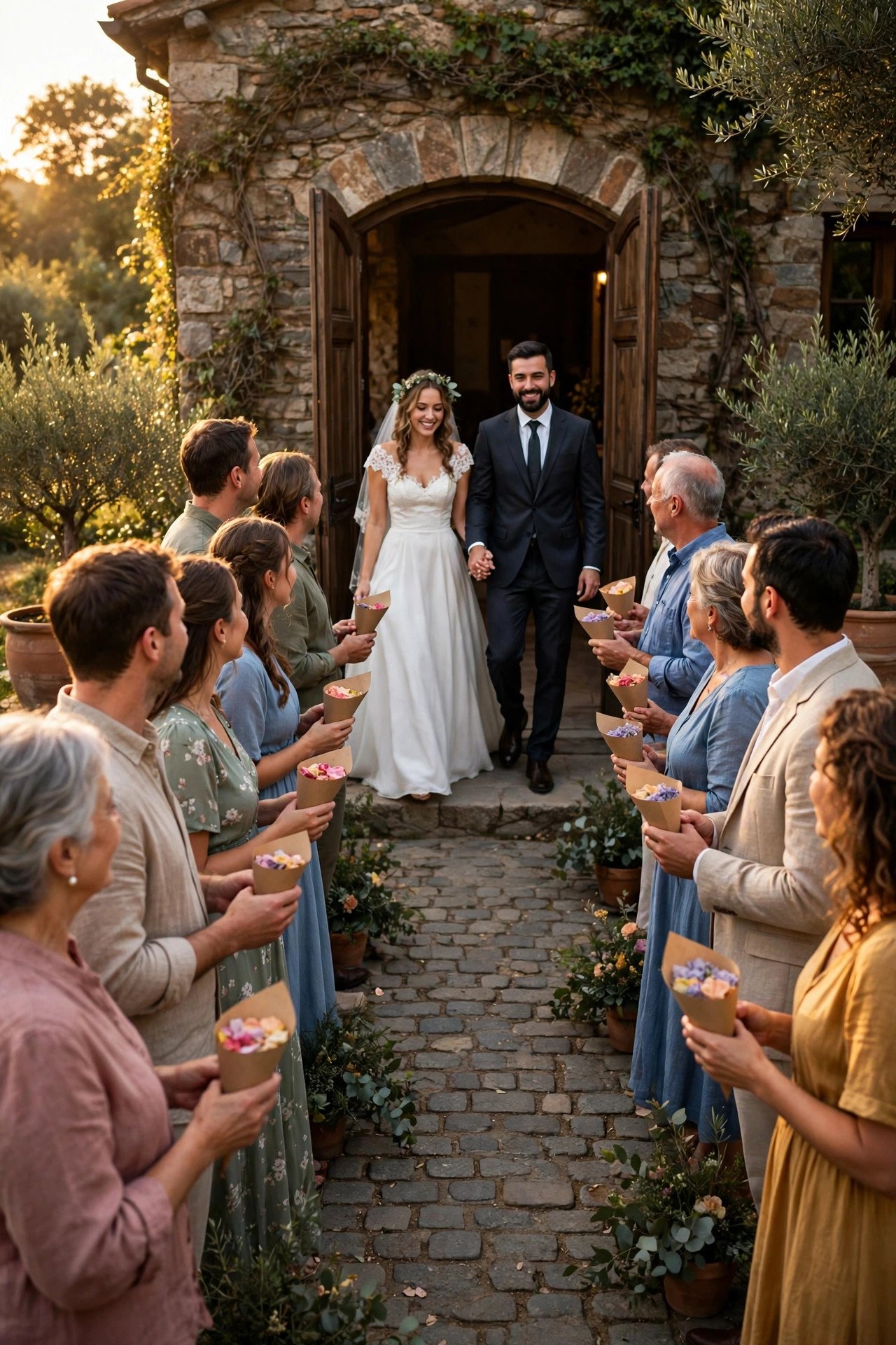 Wedding ceremony etiquette for guests — DON'T Throw Anything Unless It's Organized