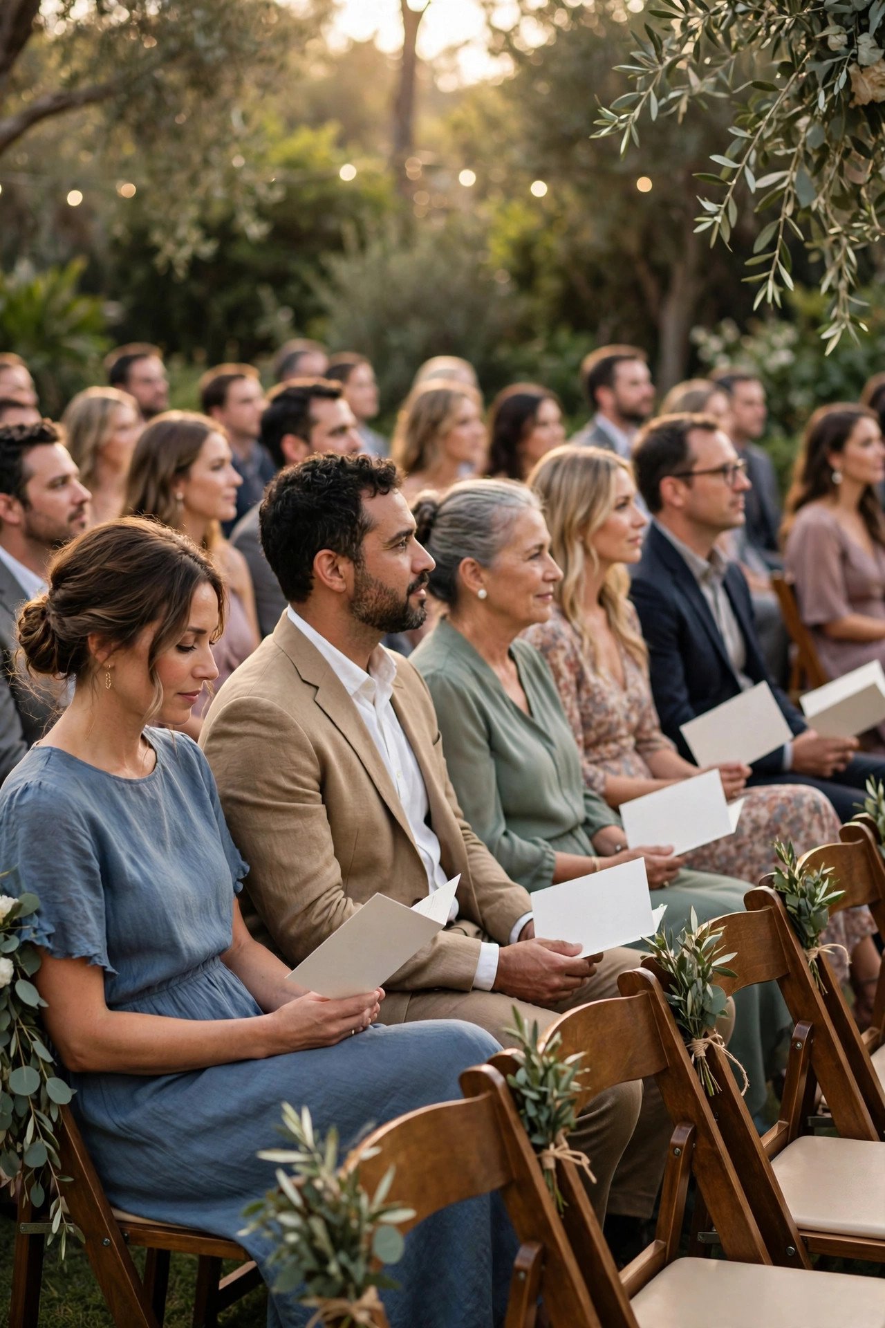 What time to arrive at a wedding — Seated by 15 Minutes Before
