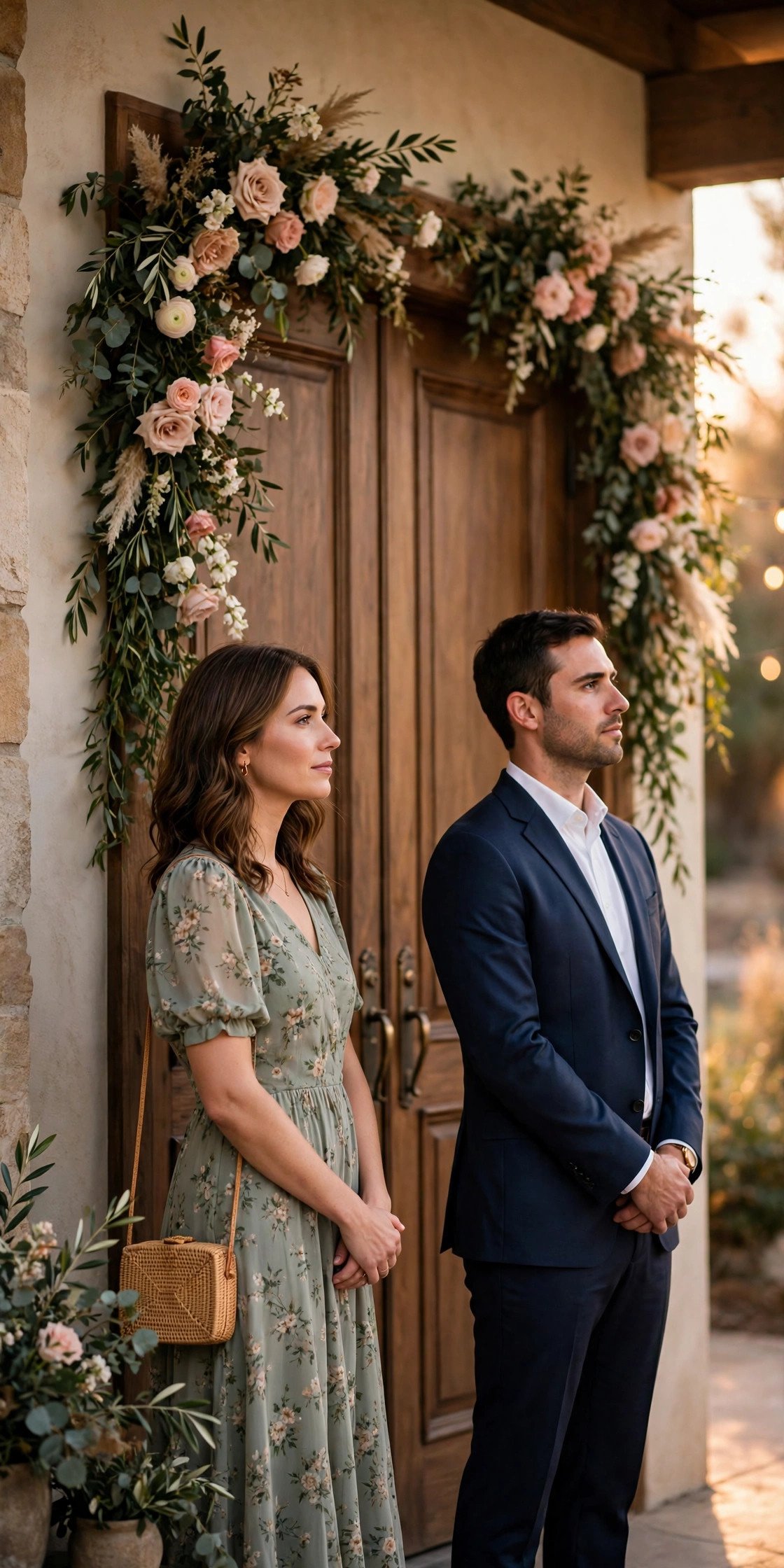 What time to arrive at a wedding — Never Walk In During the Vows