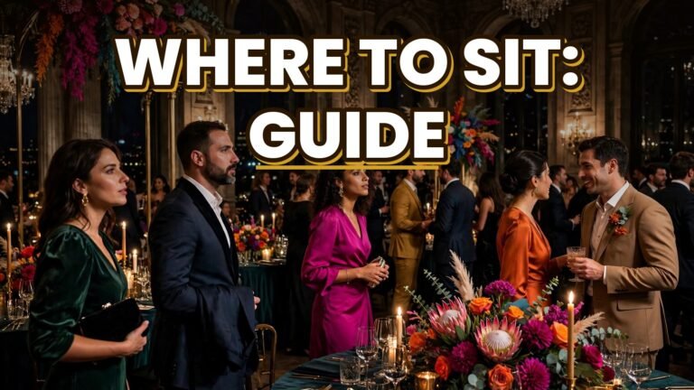 Where to Sit: Guide (2027)