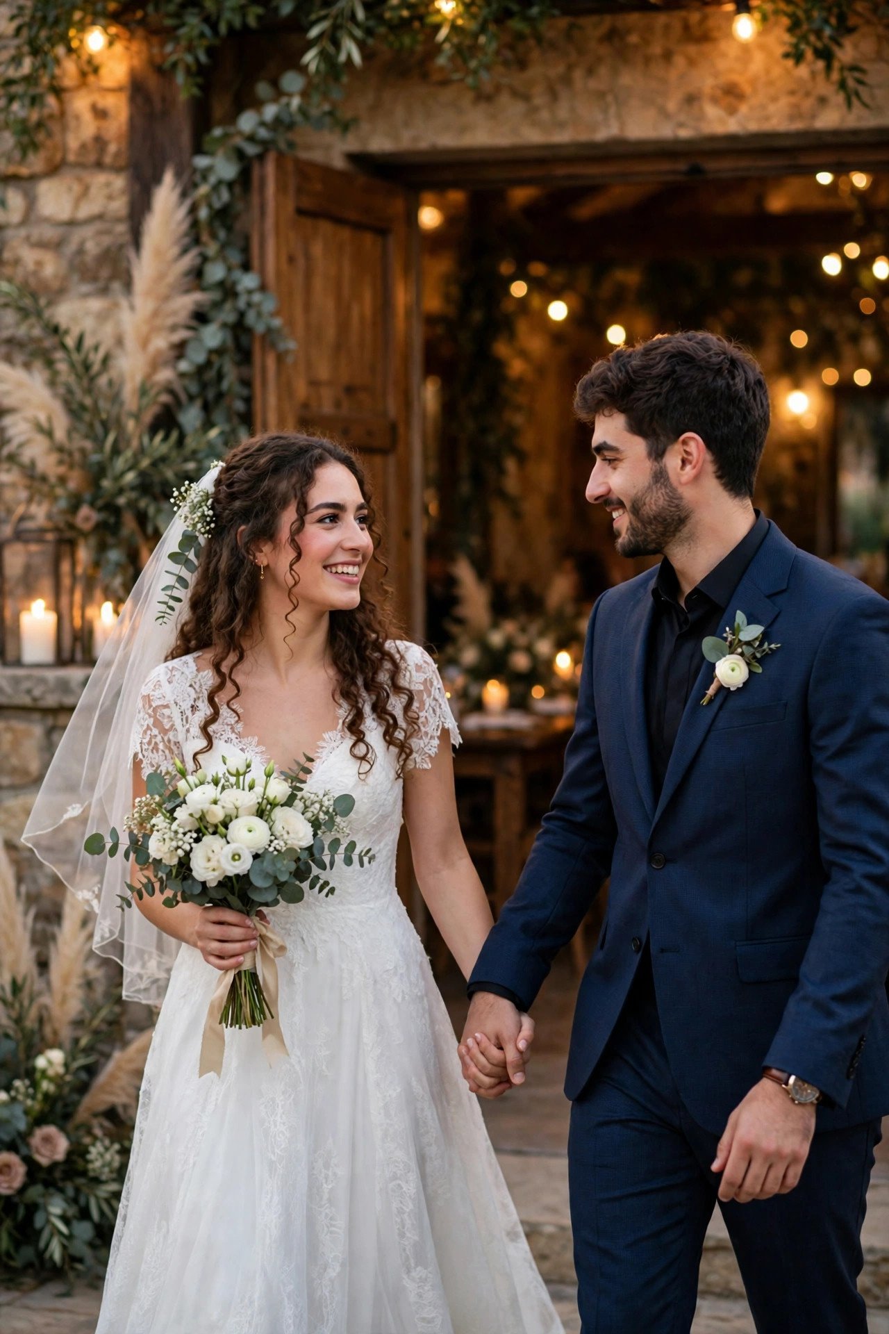 Plus-Ones Follow Their Partner's Lead — wedding guest etiquette illustrated