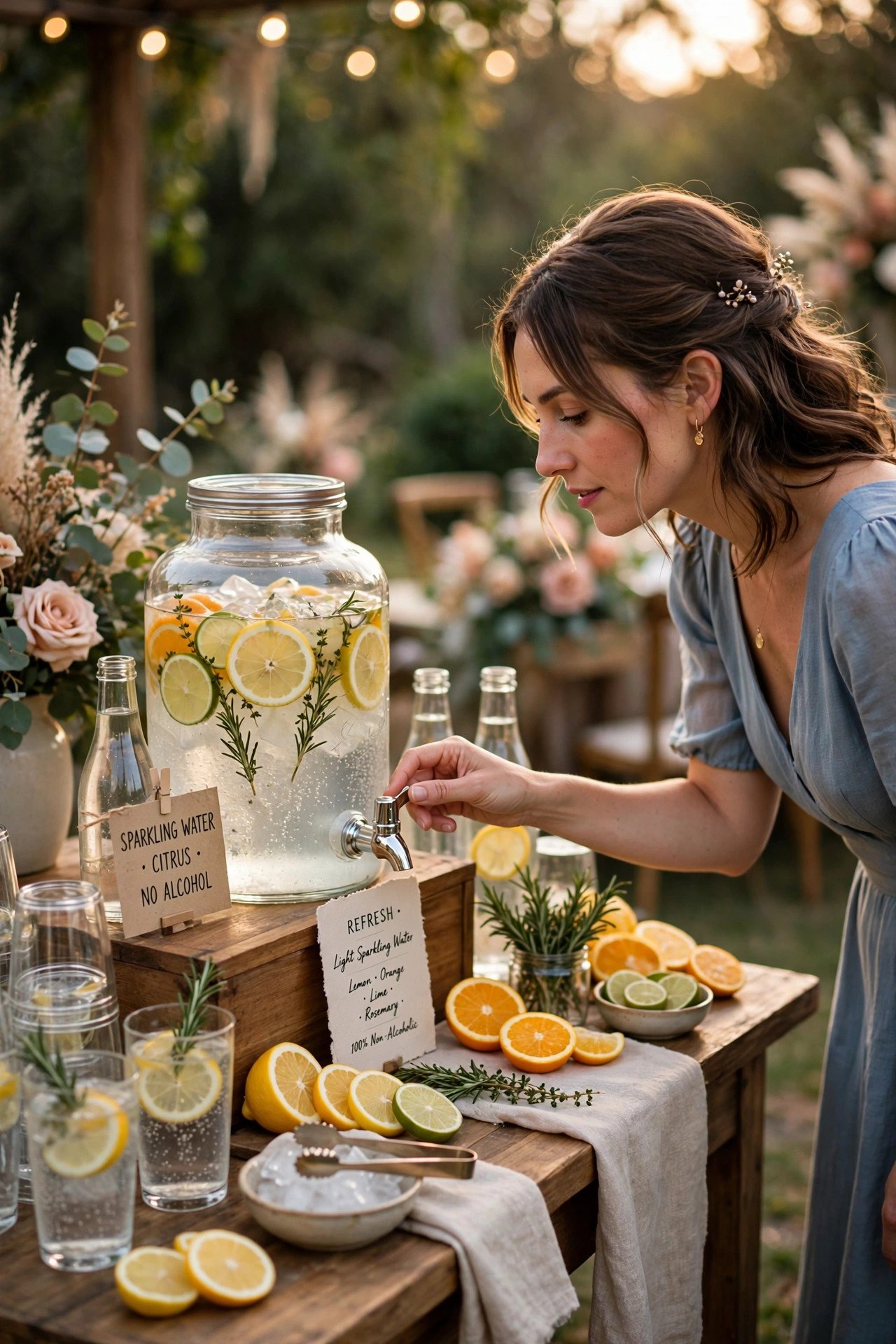 Choose Lower-Strength Options — wedding guest etiquette illustrated