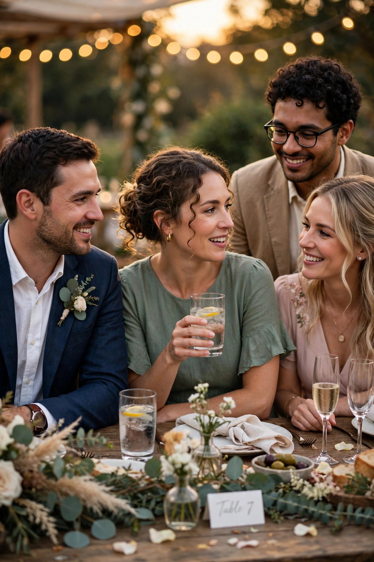 Respect Anyone's Cut-Off, Including Yours — wedding guest etiquette illustrated