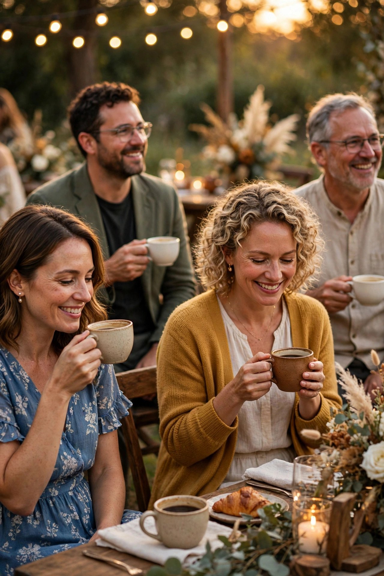 Never Ask Others to Cover You — wedding guest etiquette illustrated