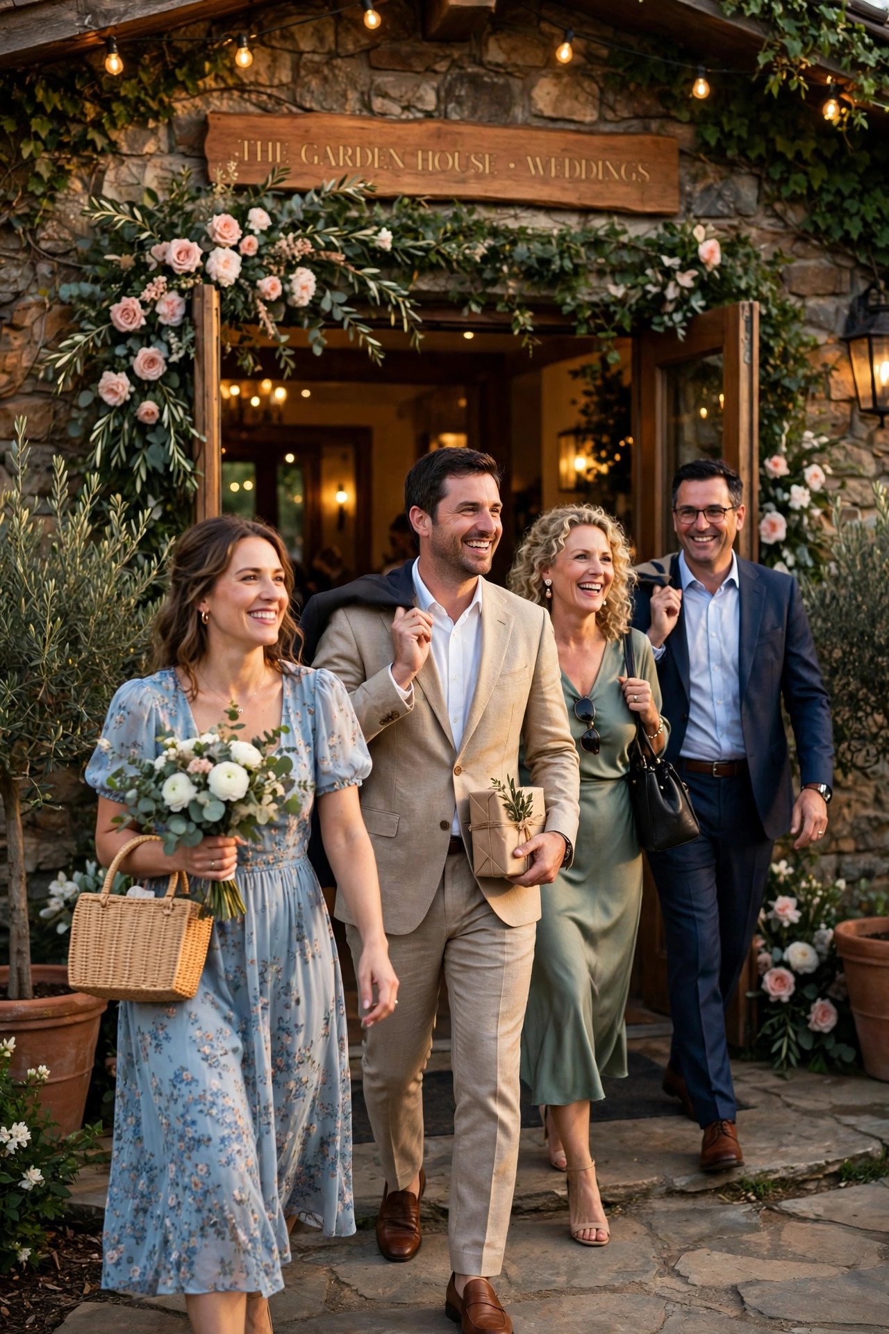 Do Not Pre-Game to Save Money — wedding guest etiquette illustrated