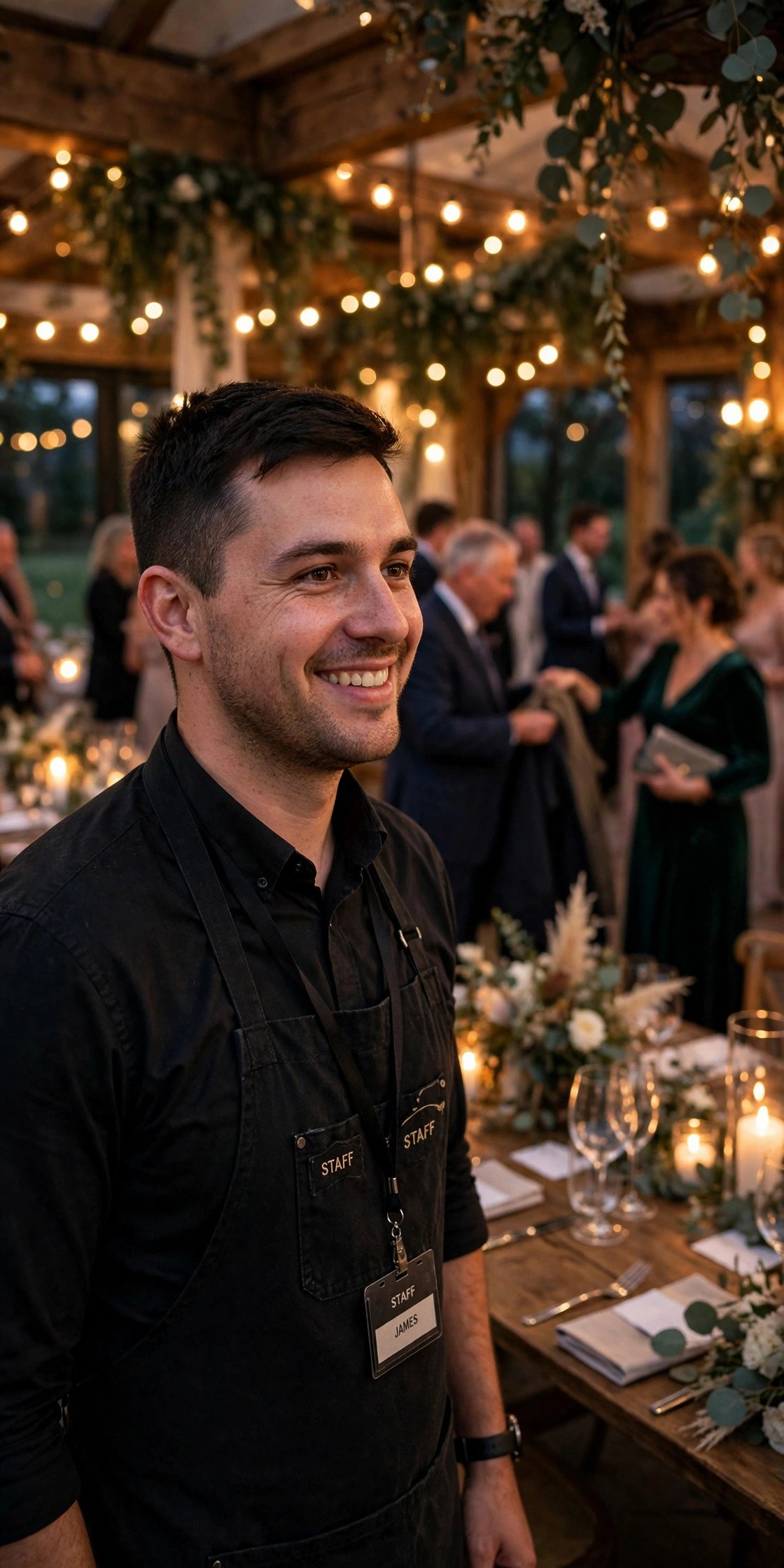Mind the Last Orders Call — wedding guest etiquette illustrated