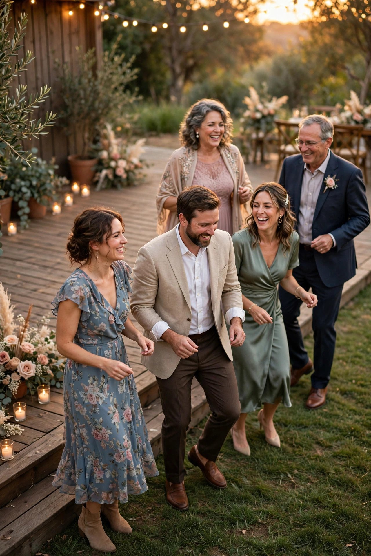 Dancing Surfaces Vary Wildly — wedding guest etiquette illustrated
