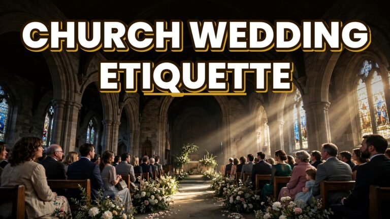 Church Wedding Etiquette (2027)