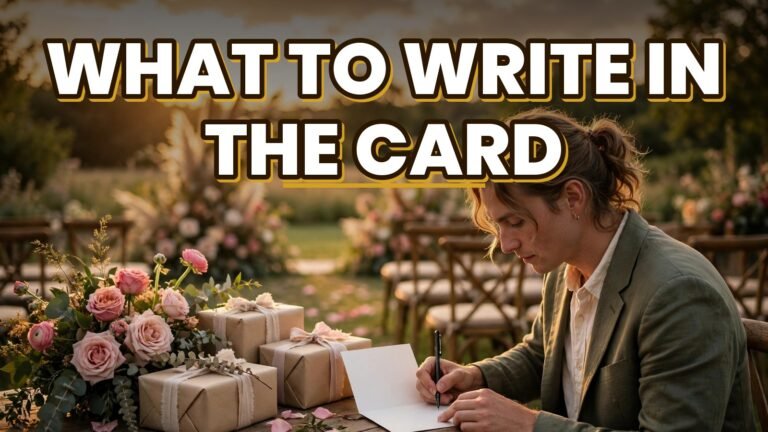 What to Write in the Card (2027)