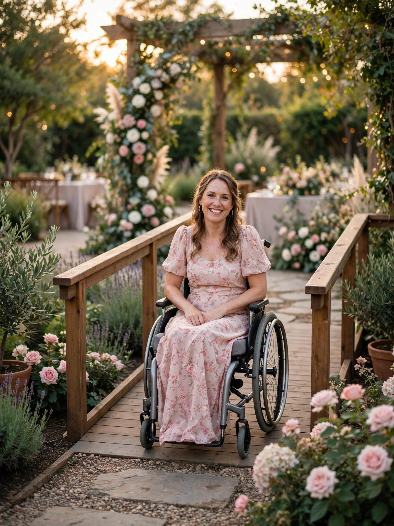 Accessibility information page with step-free route details