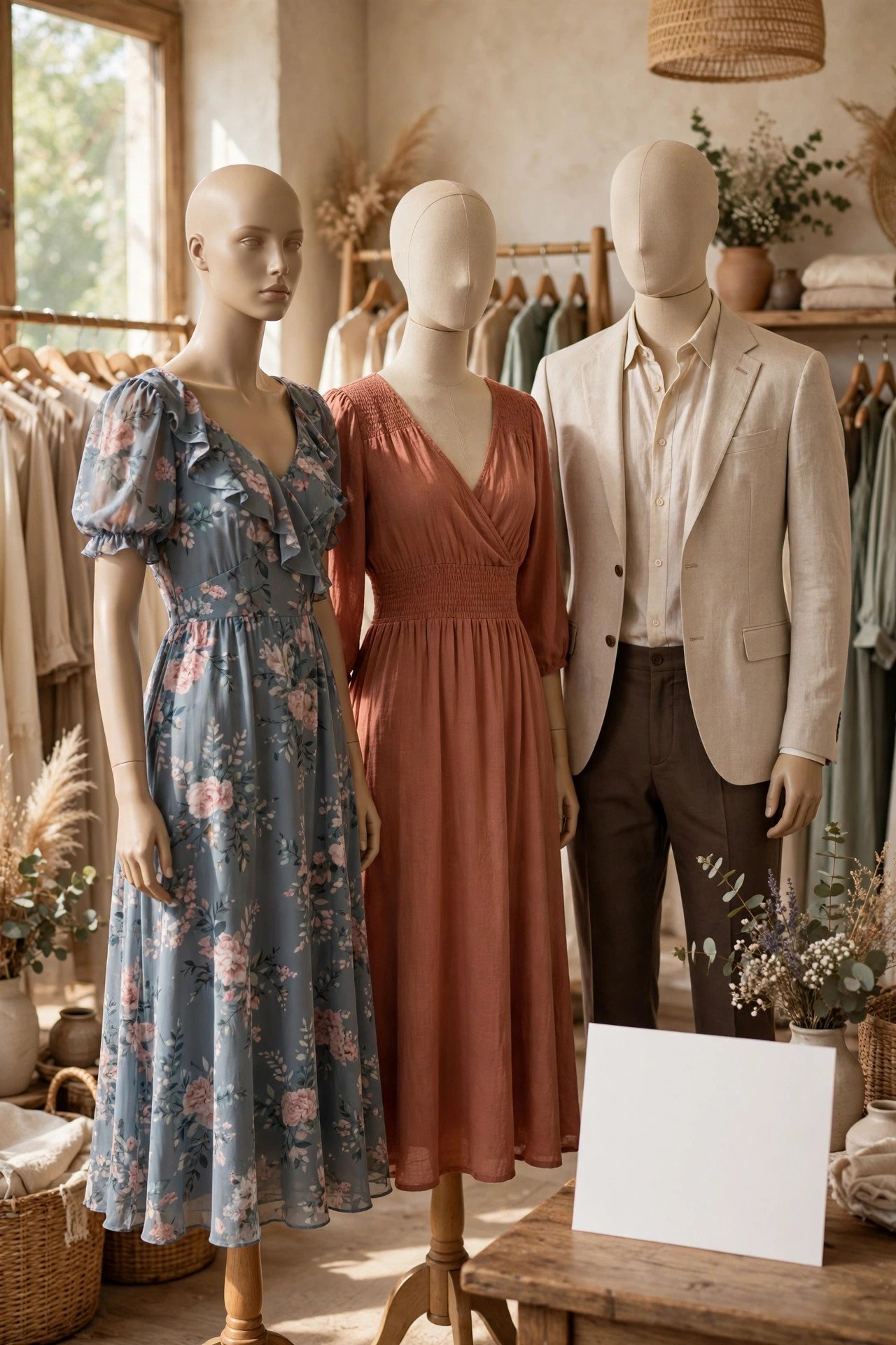 Dress code wording with example outfit photos