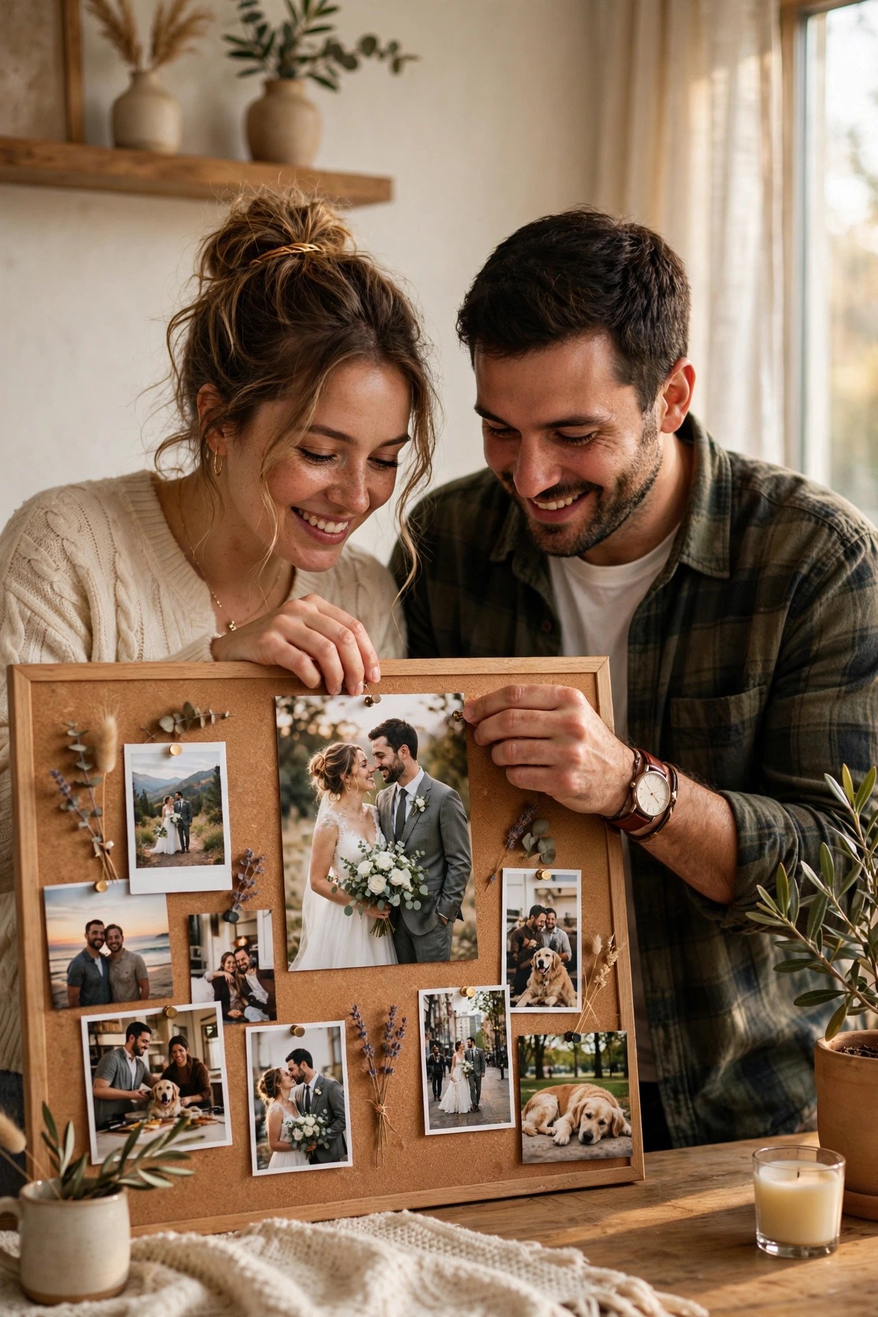 Pinned Announcement Post — wedding announcement Instagram post idea