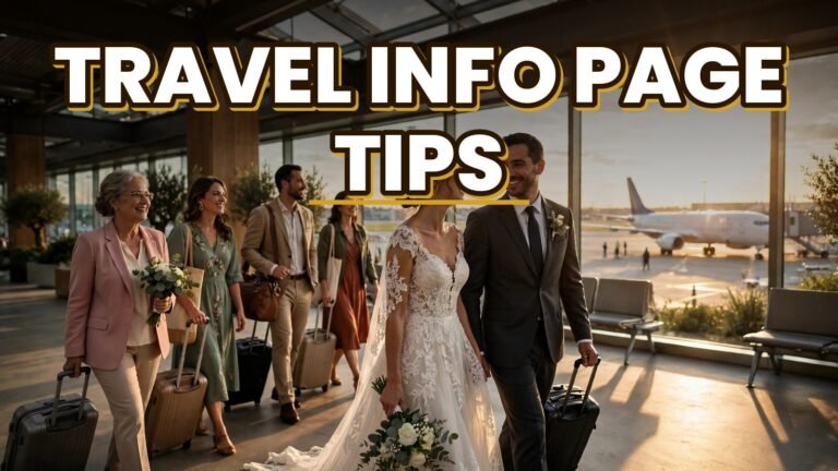 Travel Info Page Tips (2027)