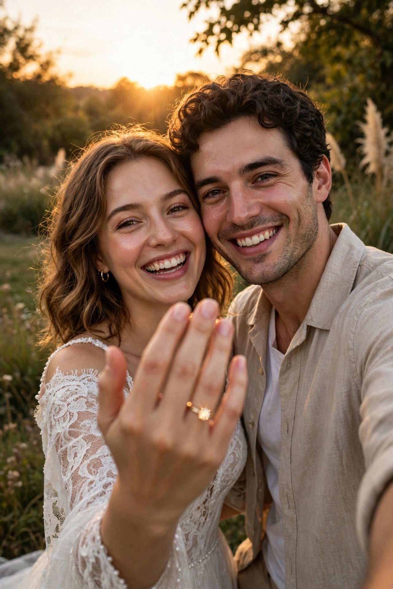 Post on Social Media Last — announcement etiquette moment between a couple and their family