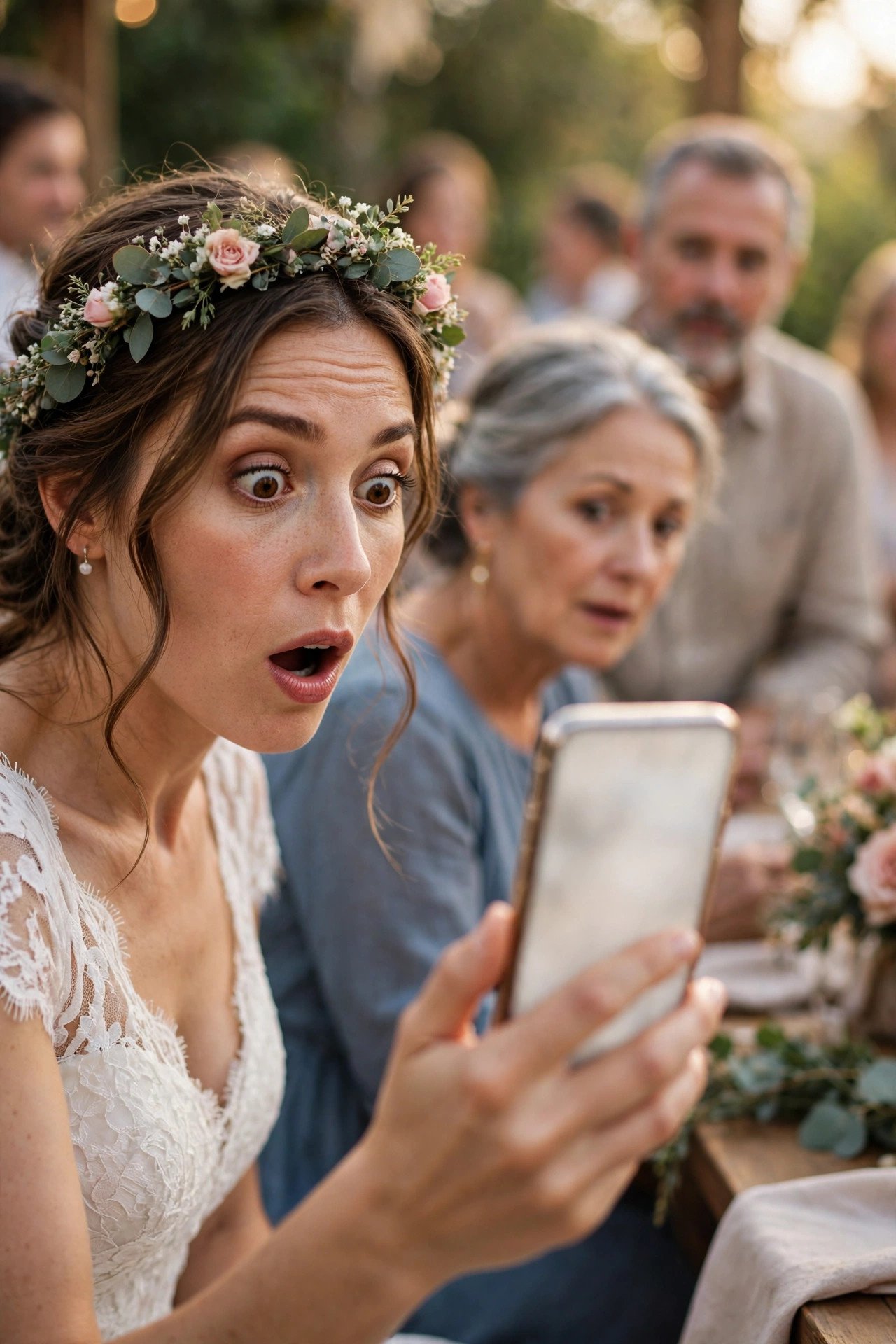 When Someone Spreads the News Early — announcement etiquette moment between a couple and their family