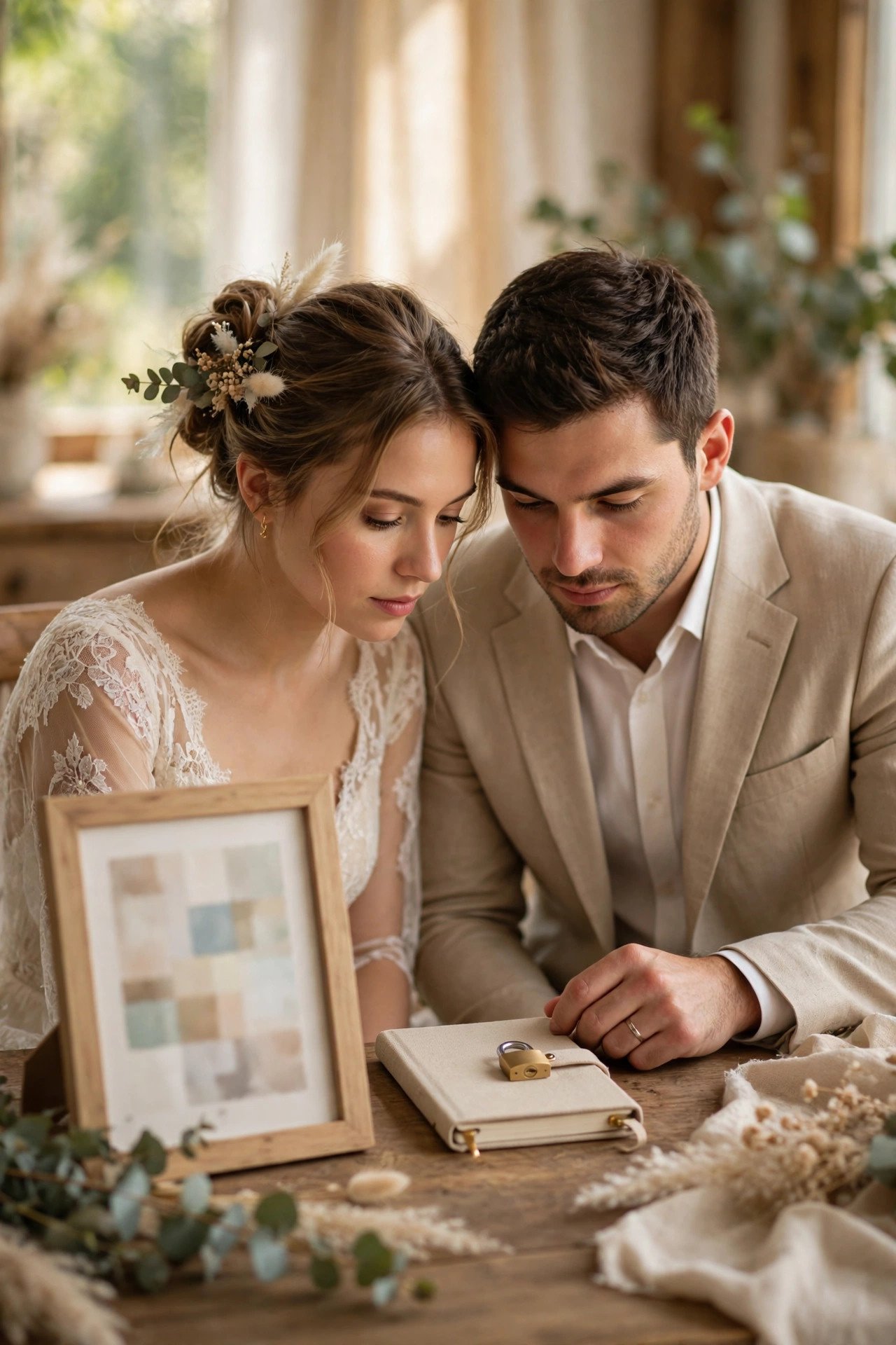 What Not to Put Behind a Code — wedding QR code example printed for guests