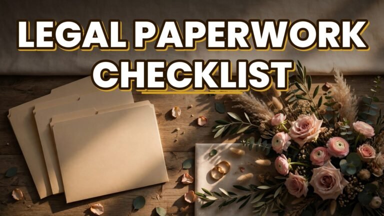Legal Paperwork Checklist (2027)