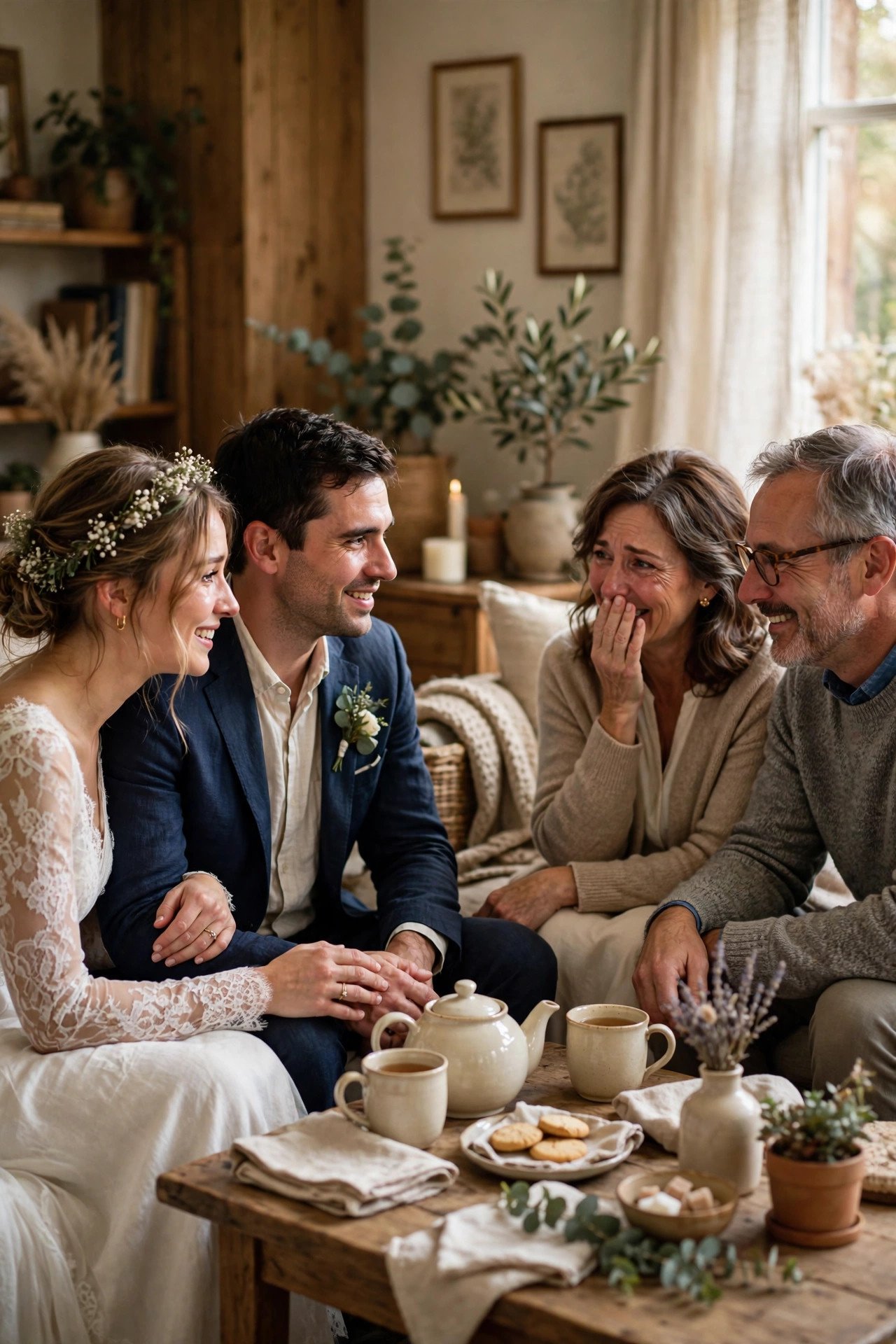 Tell Family With Care — wedding legalities guide illustration