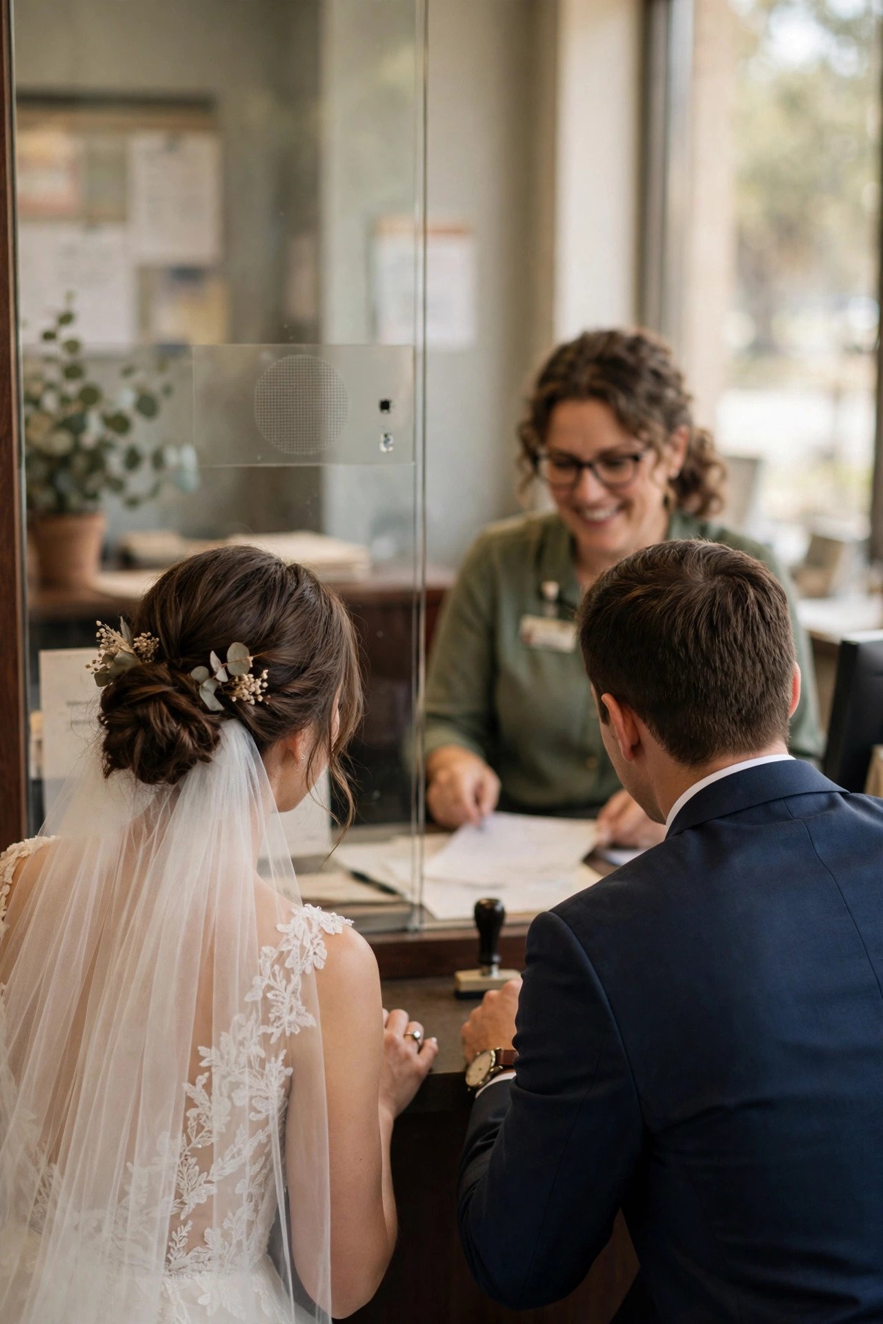 Verify With the County, Every Time — wedding legalities guide illustration