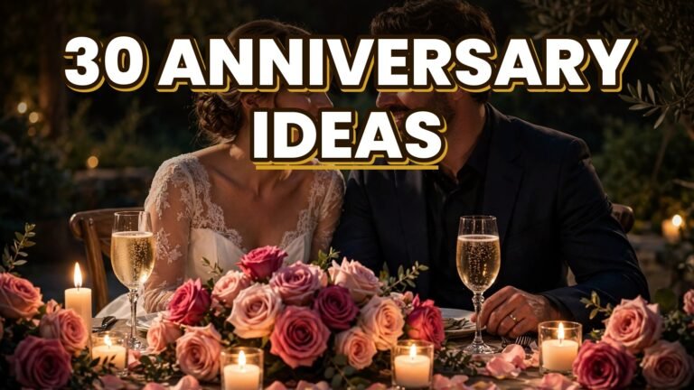 30 Anniversary Ideas (2027)