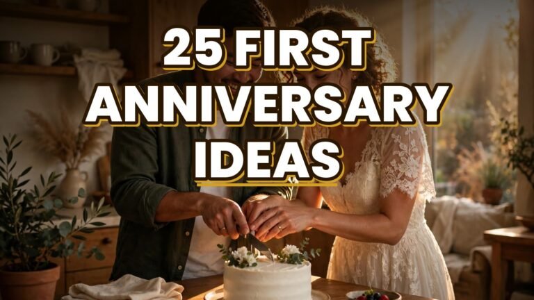 25 First Anniversary Ideas (2027)