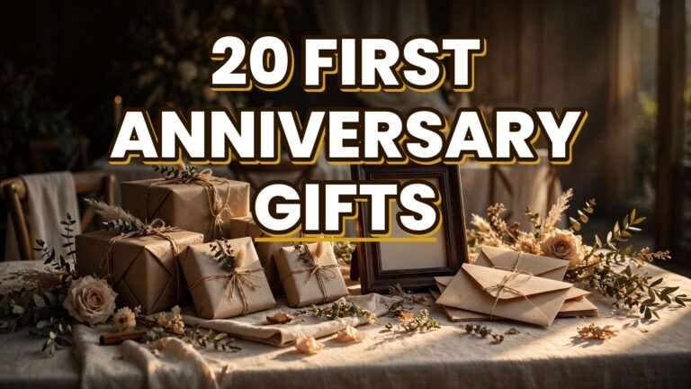 20 First Anniversary Gifts (2027)