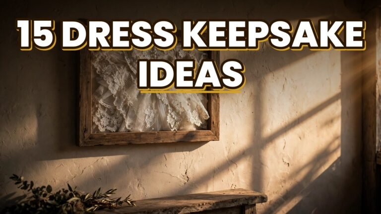 15 Dress Keepsake Ideas (2027)