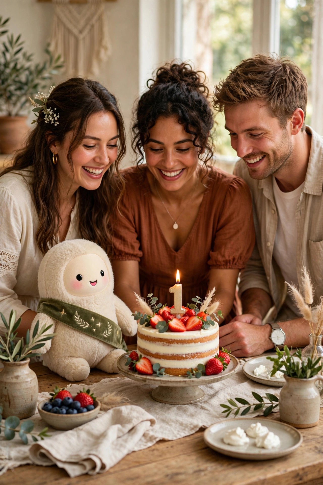 Invite the Cake Guardian or Wedding Party — first anniversary cake celebration photo