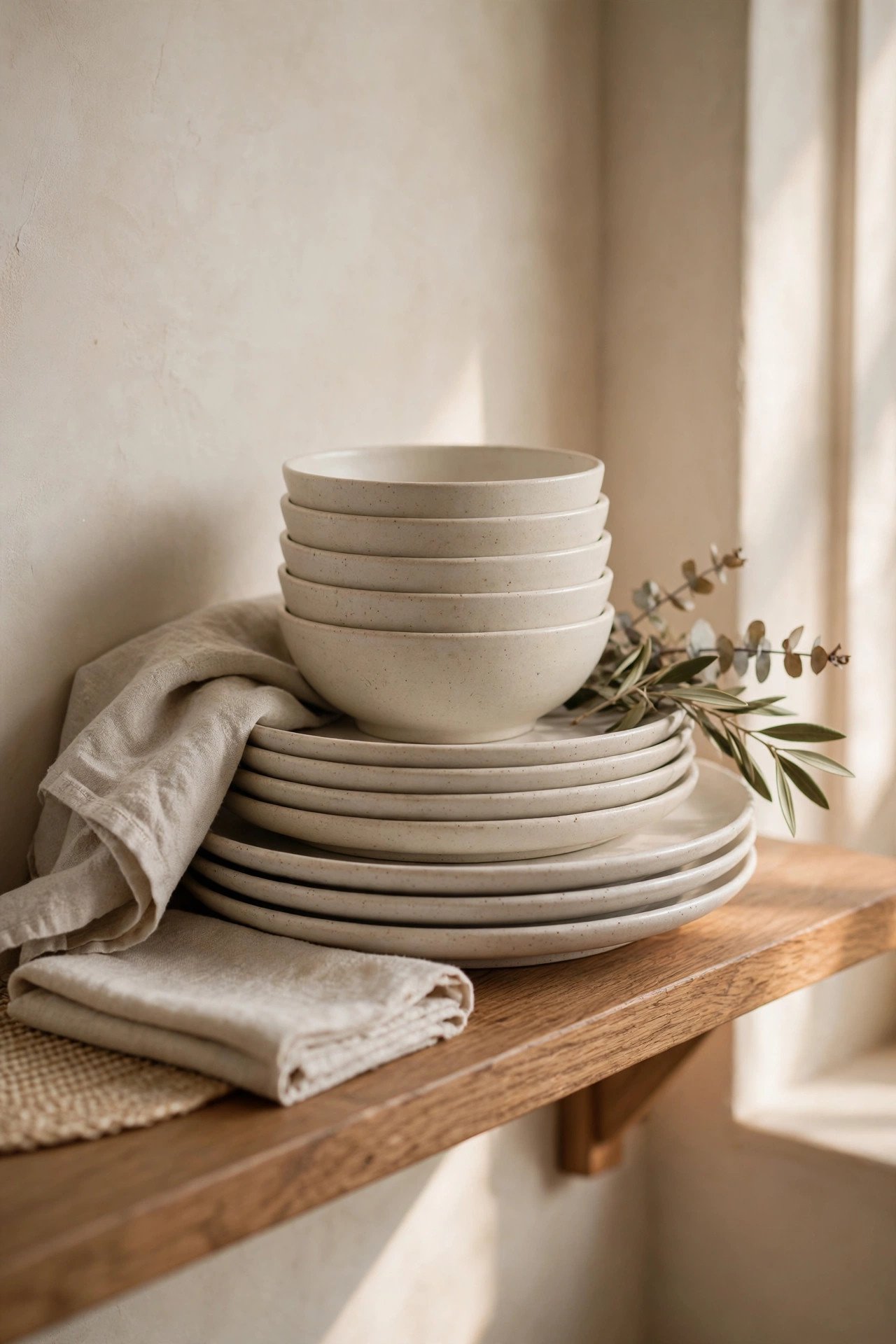 Everyday Dishes for Six — newlywed home essential photo