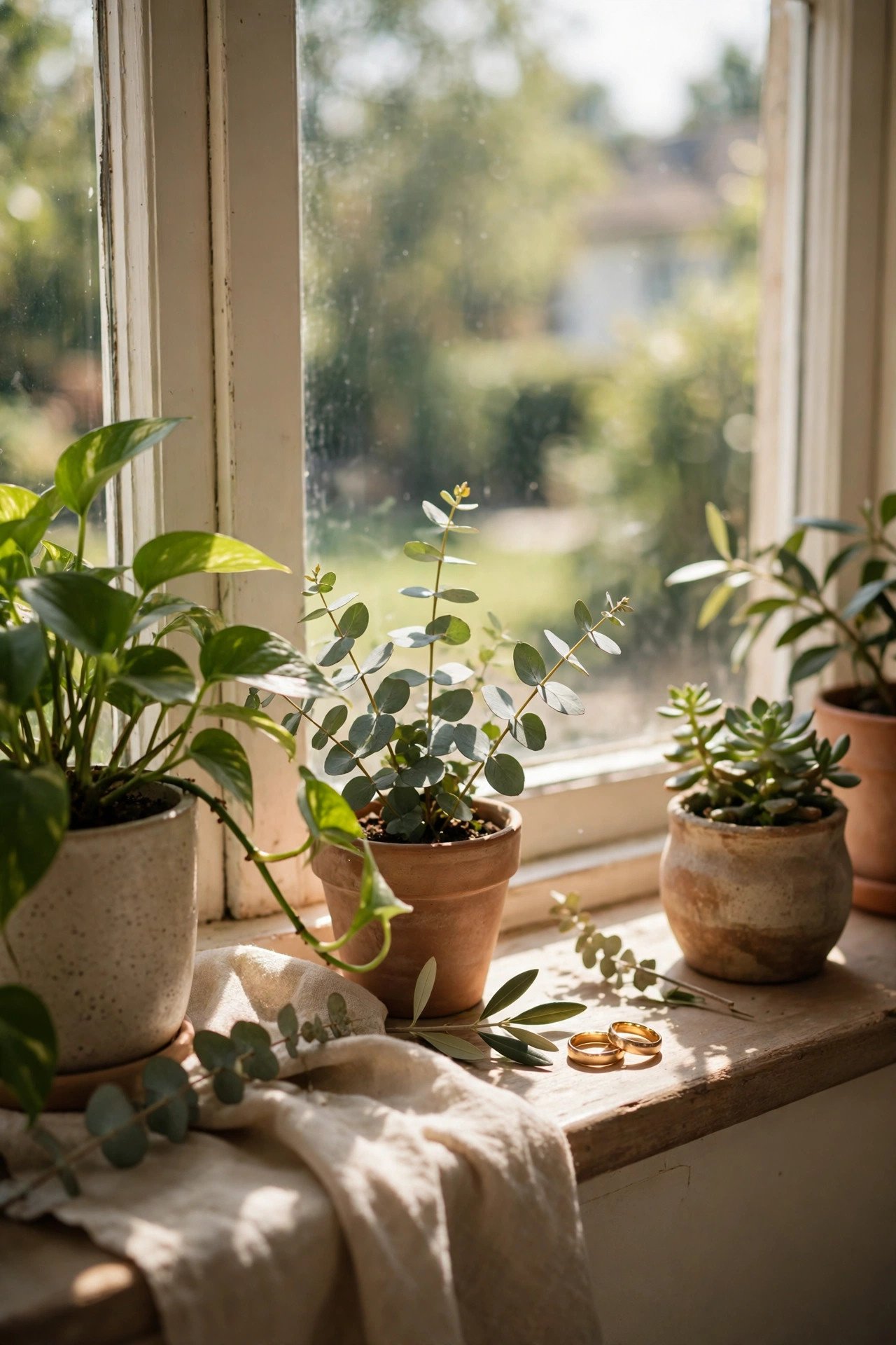 Plants or One Living Thing to Care For — newlywed home essential photo