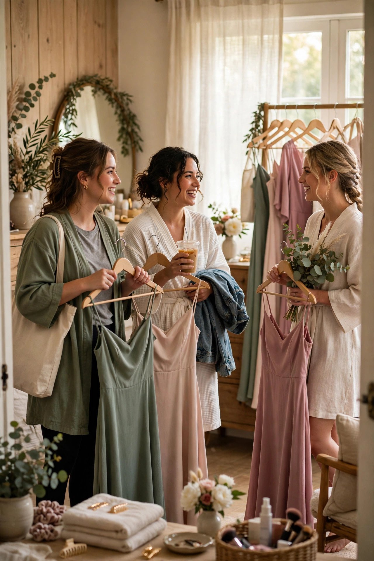 Arrive Early on the Wedding Day — bridesmaid duties explained