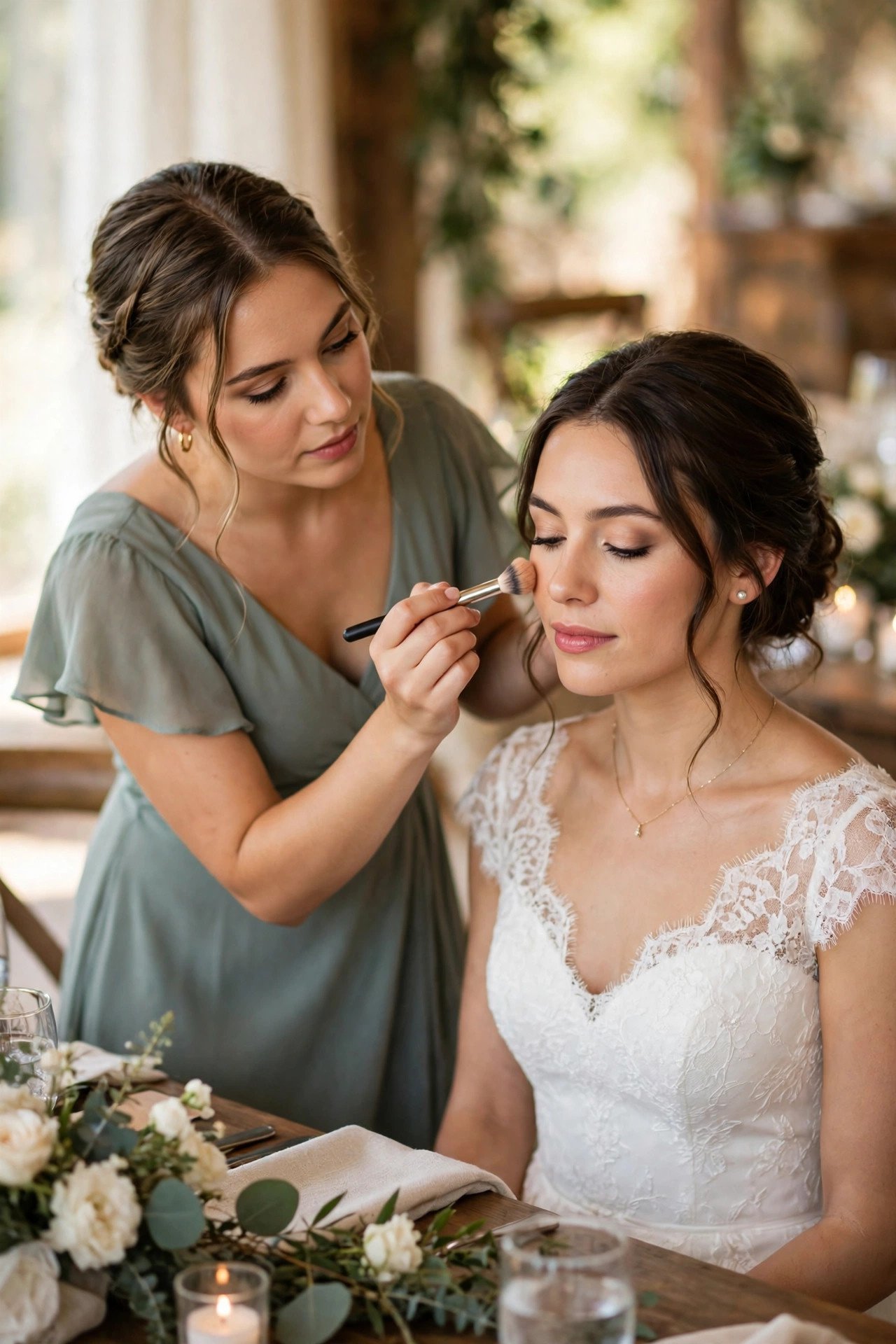 Watch for Dress & Makeup Fixes — bridesmaid duties explained